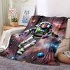 1Pc Buzz Lightyear Space Blanket Soft And Comfortable Casual Warm Camping Travel Christmas Halloween Xmas Gift M924353
