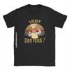 Men T-Shirts Vert Der Ferk Cook Swedish Chef Casual T Shirts Graphic Cooking Culinary T Shirts EMO Clothes Printed
