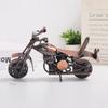 Motorcycle Model Decorations, Handmade Retro Motorcycle Statues, Iron Decorative Motorcycle Props, Home Decoration Props