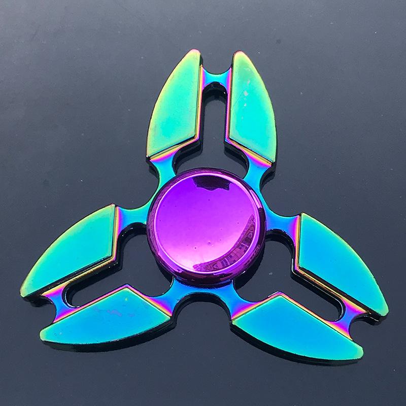 21 Stile Bunter Fidget Spinner Stressabbau Handspinner Metall EDC Spinner Schreibtisch Kreisel Spielzeug Erwachsene Kinder Geschenke Fidget Spielzeug