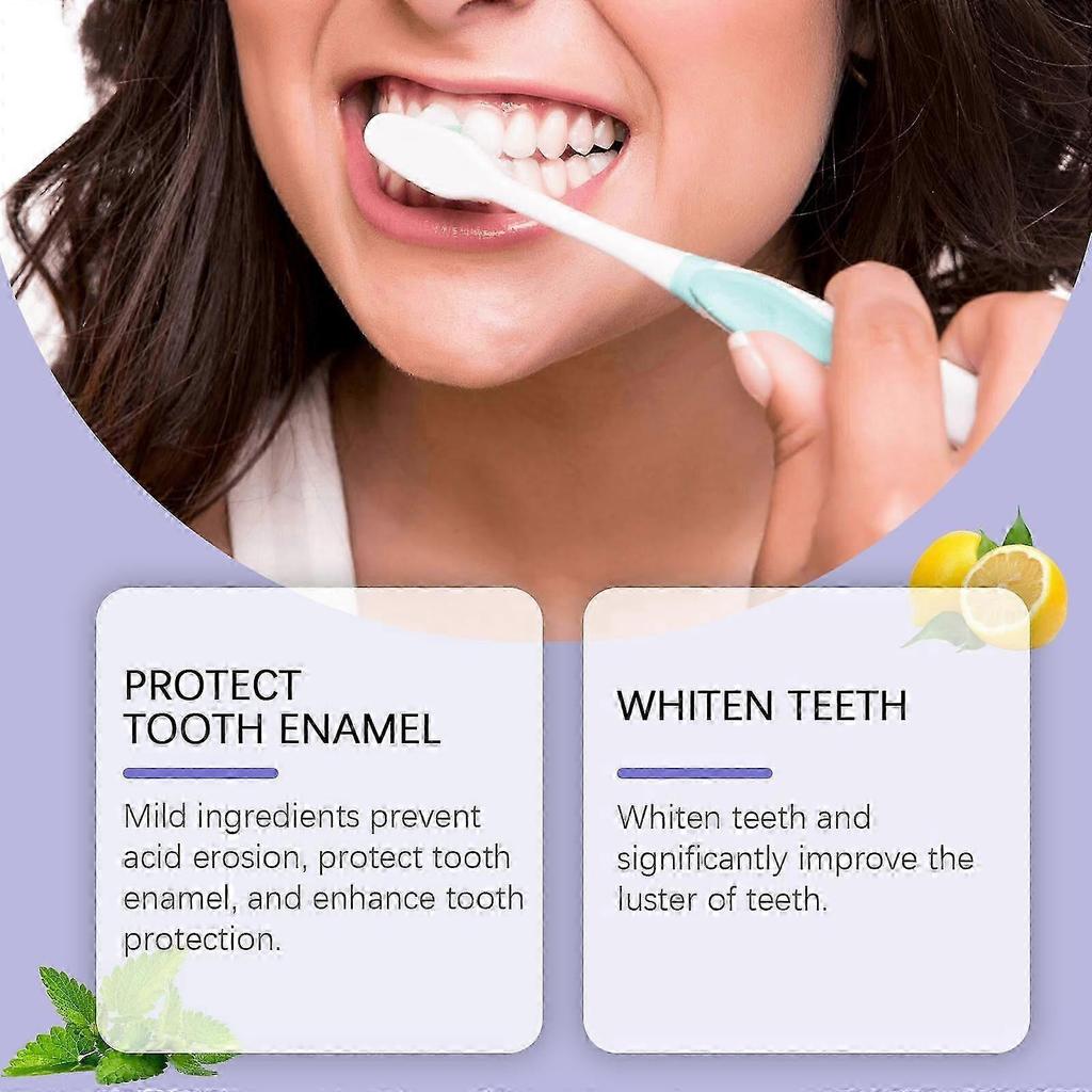 Brightening Toothpaste with Enamel Protection, Fresh Breath & Stain Removal - 100g