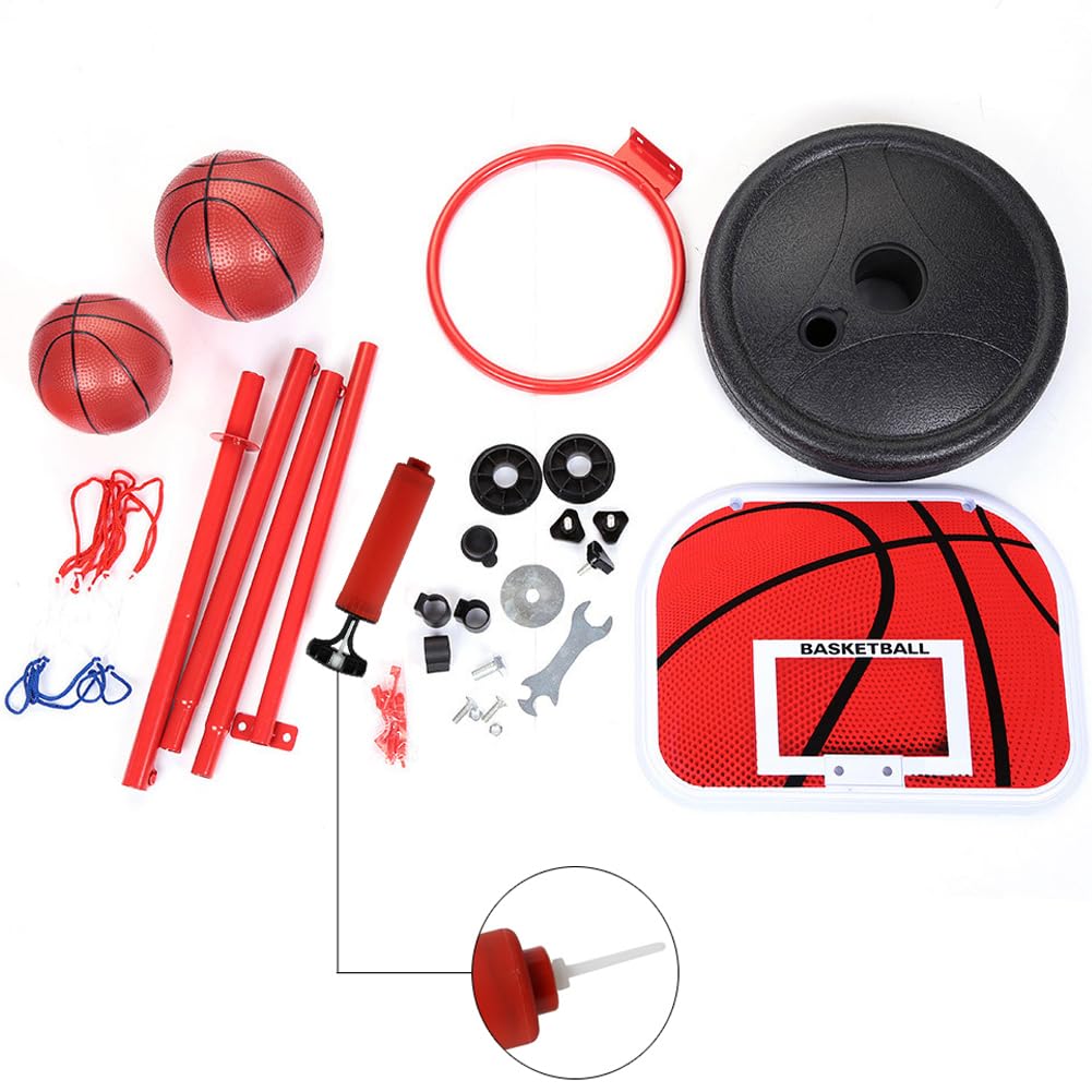 Leweet Basketball Goal for Basketball Goal Basketball Stable Shock Comes with 2 For Stress For Elementary School Birthday Holiday Gift Kids/Mini Set,