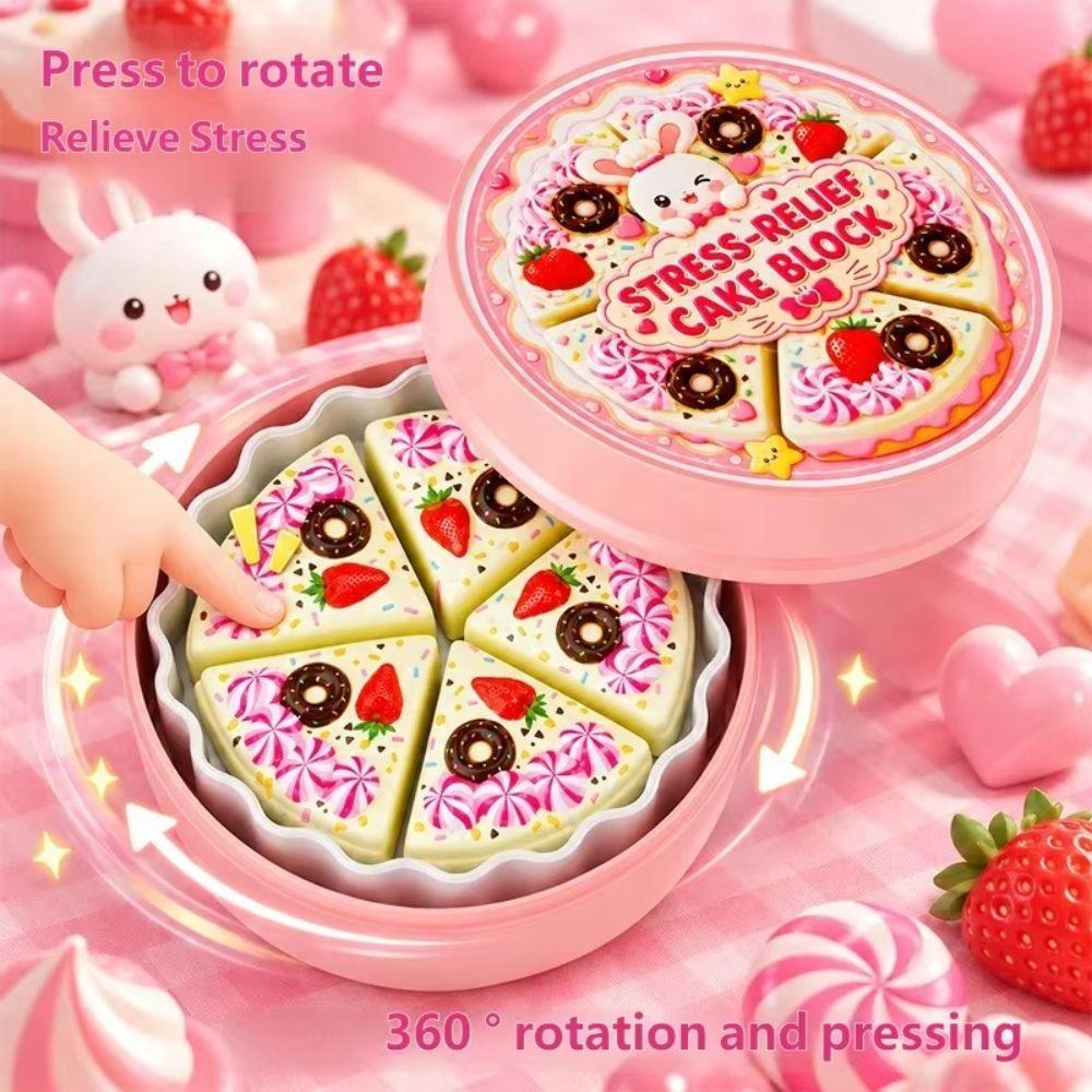 Key Cap Clicker Simulation Cake box Set Fingertip Pressure Sensory Clicker Toys  Children's Gift