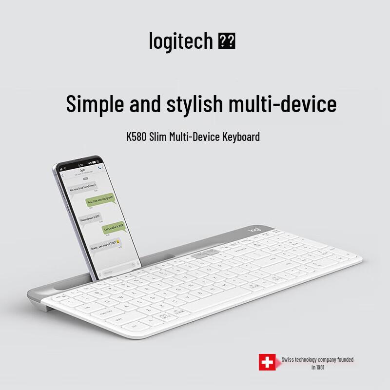 Logitech K580 Slim Multi-Device Wireless Keyboard