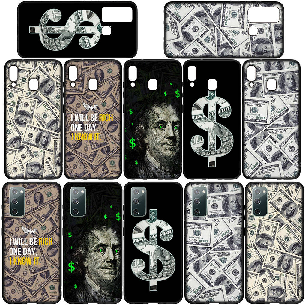 for Motorola Moto Edge 70 60 50 G54 G86 Samsung Galaxy S25 iPhone 17 16 15 Xiaomi Redmi Note 14 Pro Max Phone Case One Hundred Money Dollars 100 Cover