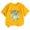 Potdemiel Summer New Squirtle Kids Cotton TShirt Comfortable and Breathable Suitable for Boys and Girls