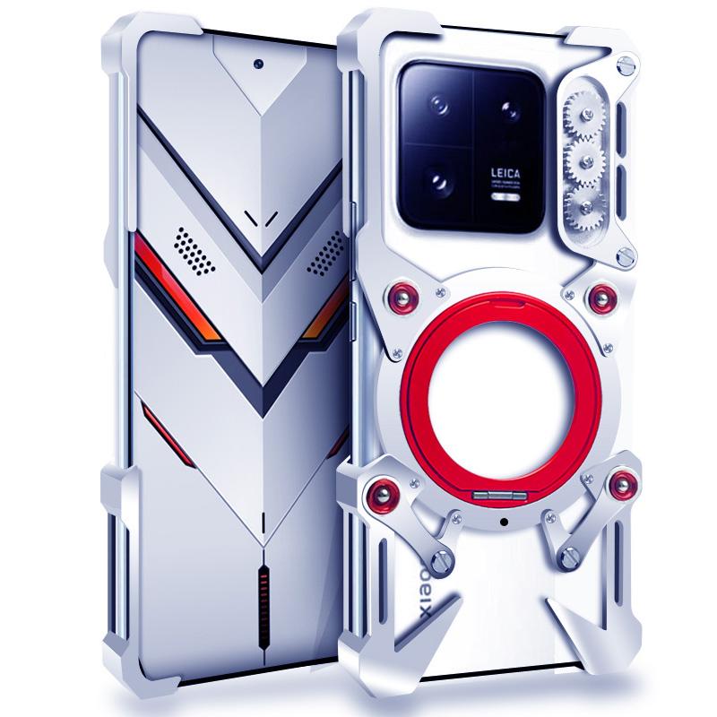 Luxusní odolný kovový hliníkový kryt na telefon Thor pro Xiaomi 17 15T 13T 13 12T 12 12s Pro Ultra Fundas Coques Bumper kryt