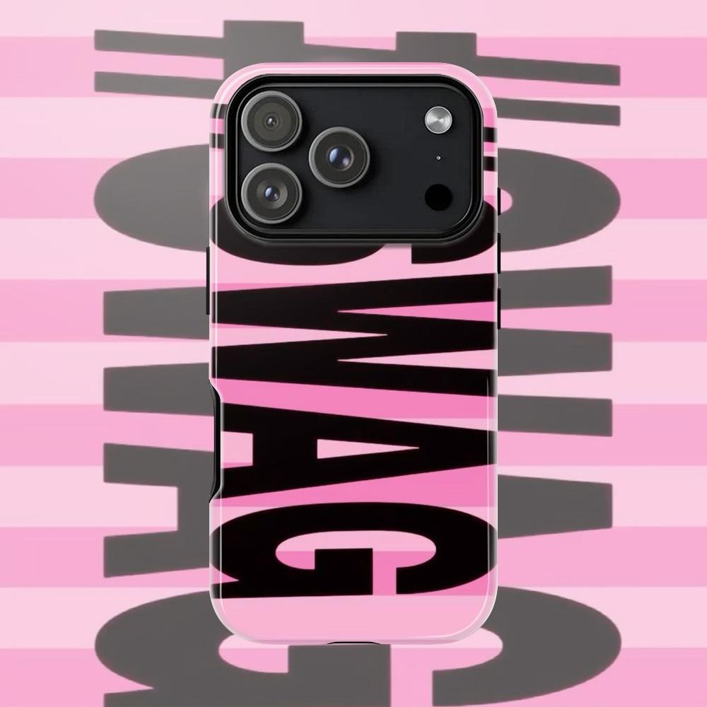 Funda de Teléfono Estilo Y2K SWAG Clmj Para IPhone 17 17e 16e 16 15 14 13 12 11 X XS XR XSMAX 8 Air Pro Max Plus Cubierta Trasera de Doble Capa