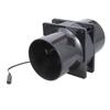 High Airflows 12V Ventilation Blower Fan With Removable ABS Housing For Grow Tents Server Cooling And DIYer Applications