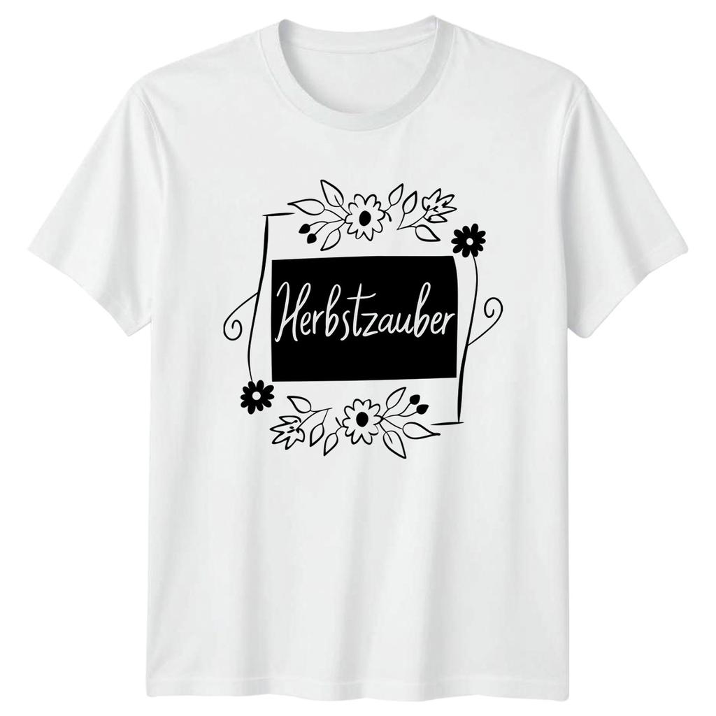 Herbstzauber Unisexs TShirt GerUnisex Autumn Seasons Birthday Gift For Her
