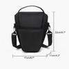 Nylon Triangle Black Camera Bag Waterproof Shoulder Camera Bag for Canon Nikon Sony Micro Single DSLR Photographic Equipment