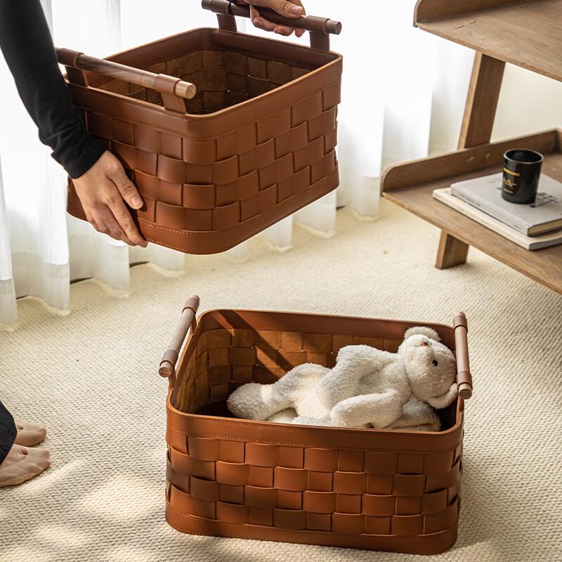 miflame Hand-Woven Storage Basket
