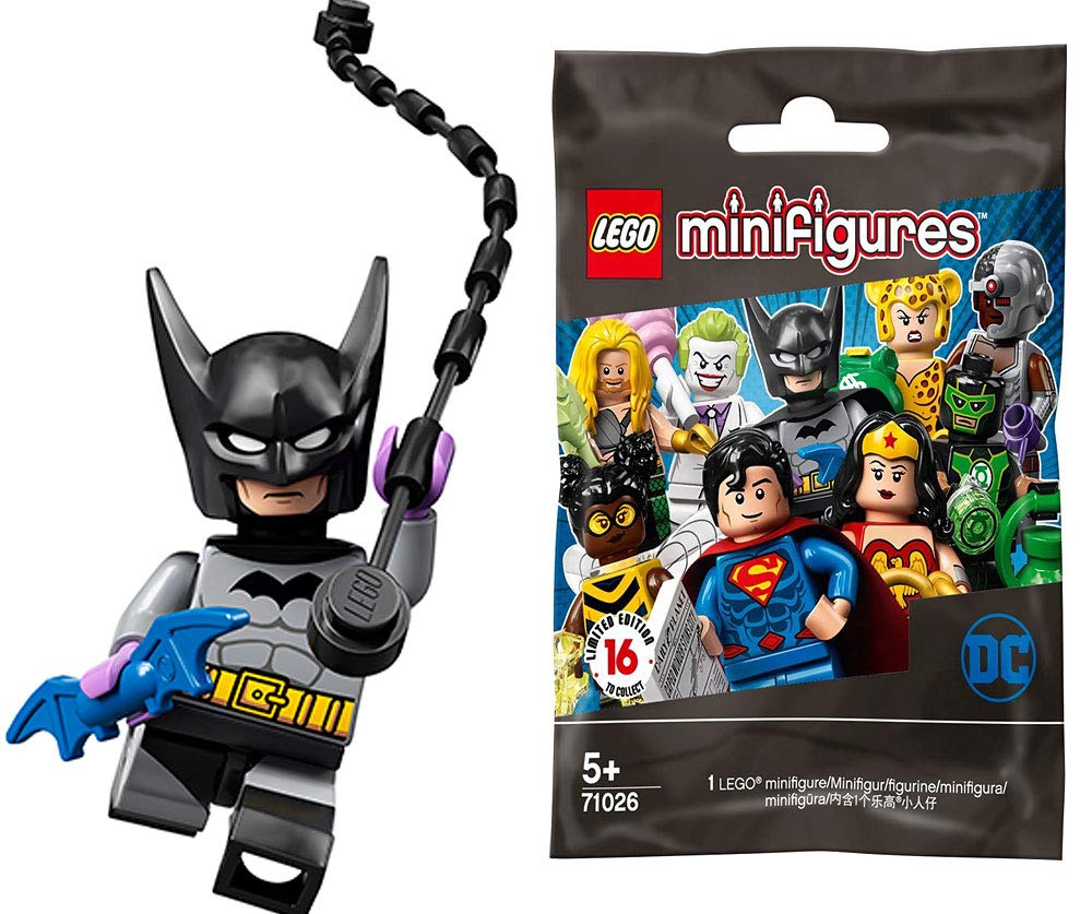 

Минифигурка LEGO DC Super Heroes Series Бэтмен | Классический Бэтмен (из Detective Comics 1930-х годов) [71026-10]