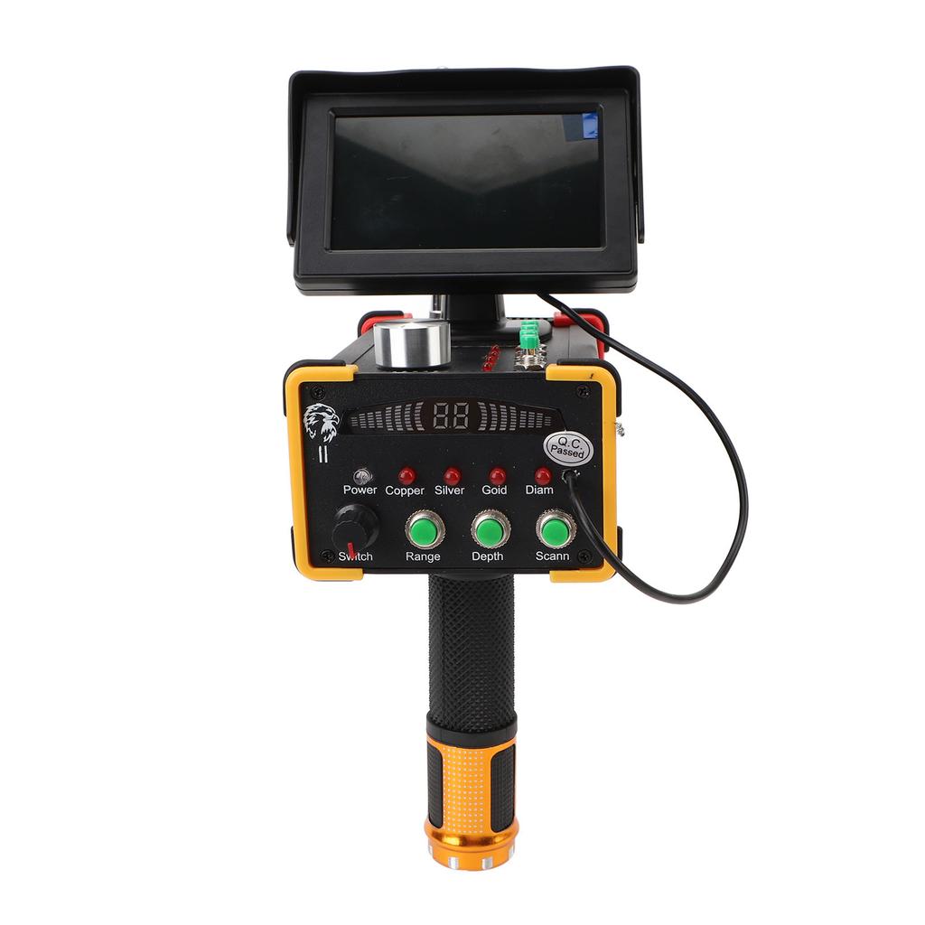 Metalldetektor 15m dybde 1000 meter underjordisk metallskanner høy nøyaktighet gull sølv kobber