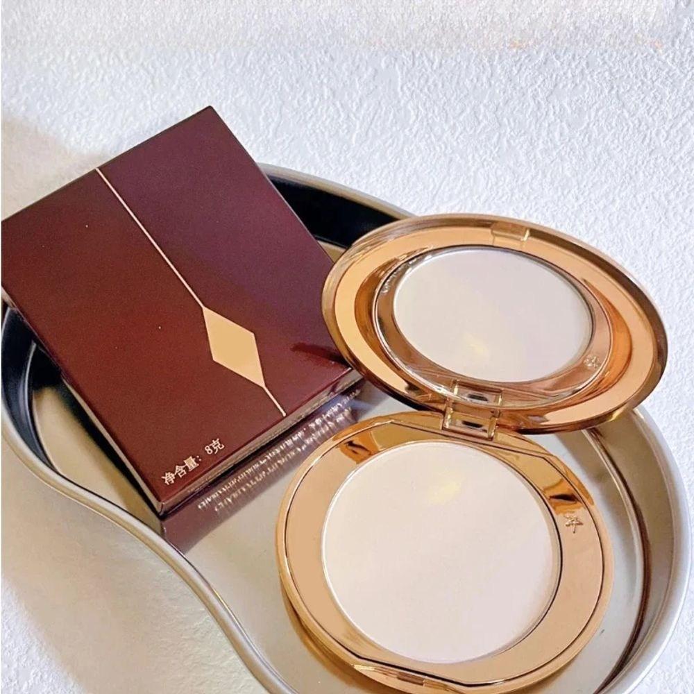 Face setting powder perfect oil control lasting soft focus fixed puff cosmetic fair color, naturally white-3.4G, 1 piece, 04