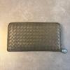 Used BOTTEGA VENETA Intrecciato Long Wallet Round Zipper
