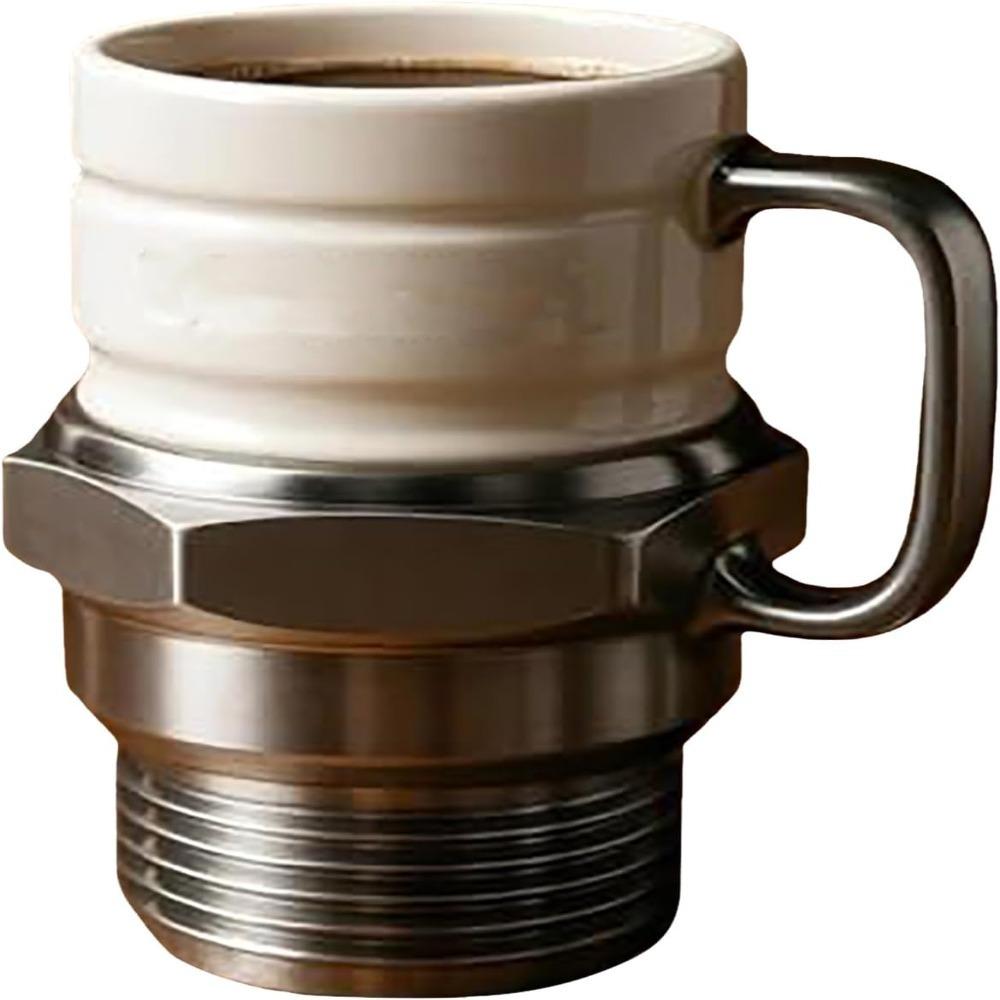 

Large Capacity Spark Plug Mug Synthetic Resin Material Car Engine Cup for Car Lovers Spark Plug Mug