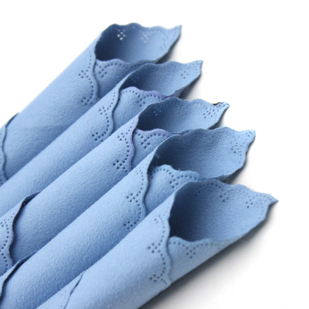 5pcs Microfiber Cleaning Polishing Polish Cloth for Musical Instrument Guitar Violin Piano Clarinet Trumpet Sax
