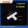 Three-Dimensional Plastic Right Angle Joint Connector for Tent and Studio Accessories