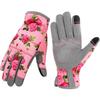 Leather Gardening Gloves for Women, Flexible Breathable Garden Gloves