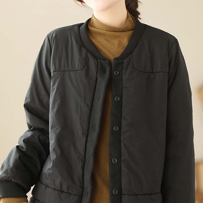 Mantel für Damen Verdickt Herbst Winter Windjacke Übergröße Wasserdicht Lässige Jacke