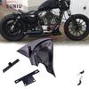 Motorcycle Chin Lower Front Spoiler Air Dam Fairing Cover For Harley Sportster 48 883 1200 2004-2018 For Fatboy Softail Touring