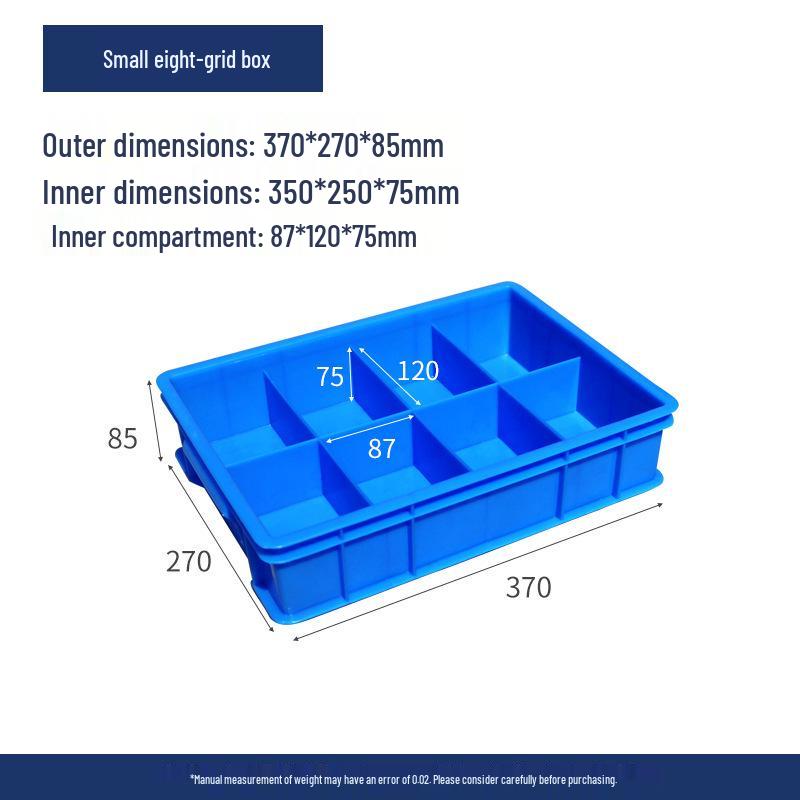 Plastic Multi-Compartment Tool Storage Box