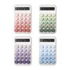 Retro Mechanical Calculator 10-Digit LED Display Calculator with Tilt Screen Tactile Keyboard Student Calculator for Office School
