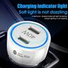 40W Dual PD Car Charger Universal DC12-24V Circular Dual Ports Fast Charging 5V/3A Car Cigarette Lighter Adapter Car Accessories