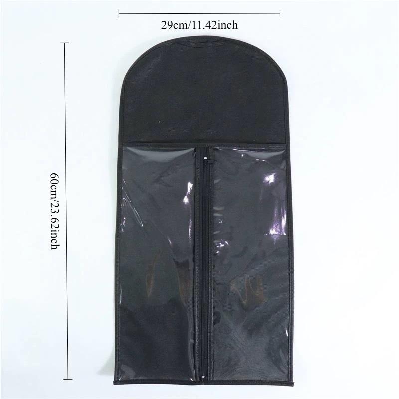 1pc Non-woven Fabric Wig Storage Bag, Wig Hanging Bag, Dust Cover