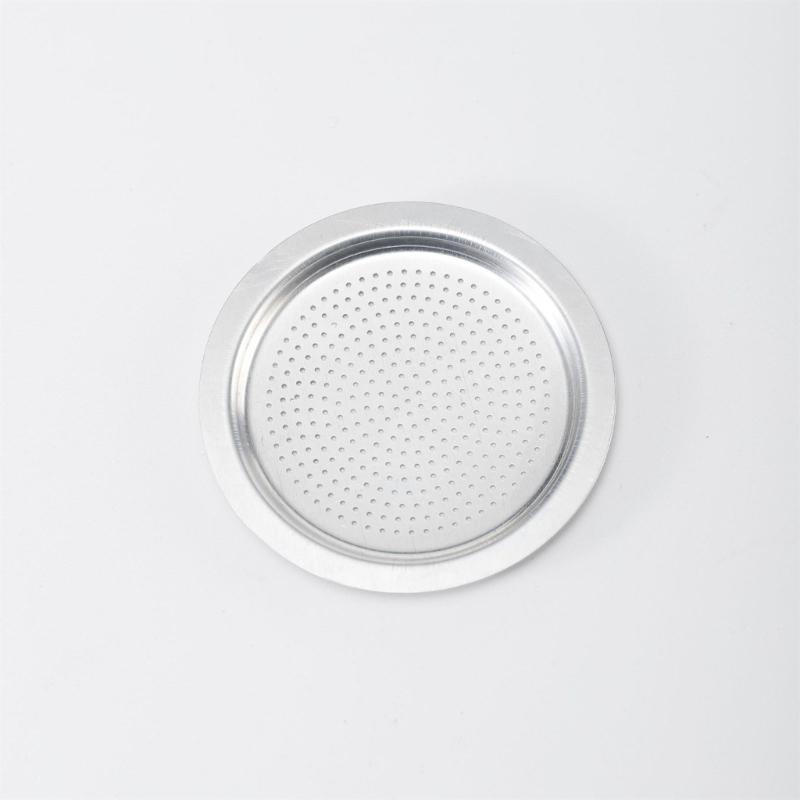 Filter Screen Silicone Gasket and Metal Filter Set Coffee Makers Mocha Pot Replacenent Accessories Easy to Install