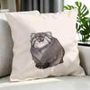 Animal PPallass cat Cushion Cover Cushion Cover Set Pcs x x x Pillowcase Decorative Sofa Home Decor