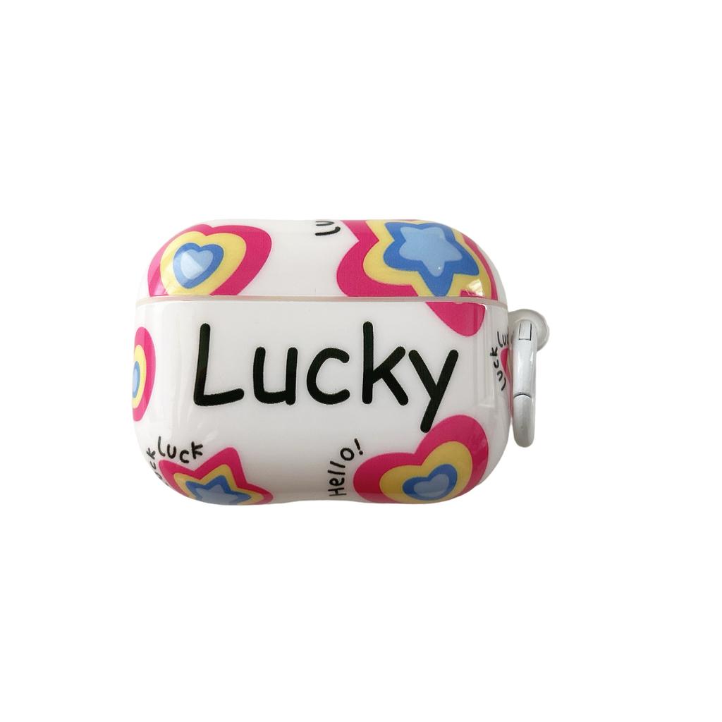 Cartoon simple love, suitable for Apple AirpodsPro1 Bluetooth headset 1 protective case, soft case, earphone case 1st generation p