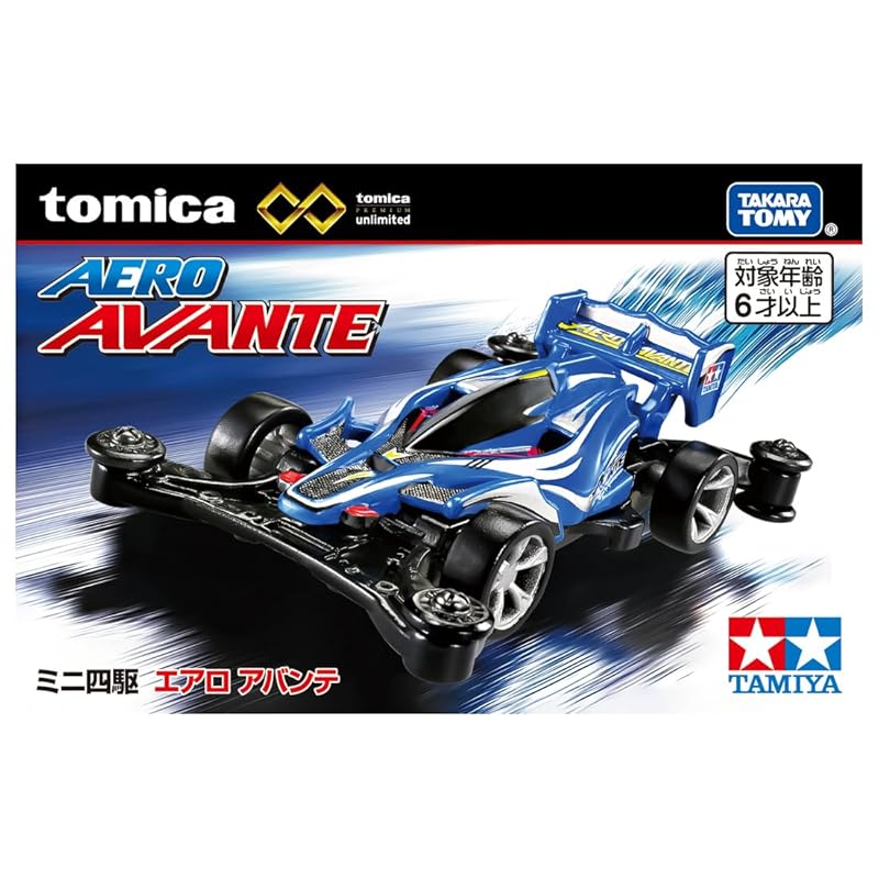 TAKARA TOMY Tomica Premium Unlimited Mini 4WD Aero Avante Diecast Car Toy (Ages 6 and up)