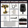 Ręczna spawarka 110V Przenośna maszyna spawalnicza z falownikiem IGBT 6 regulacji prądu 20-120A