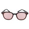 Women Sunglasses Stylish Lightweight Lady UV Protection Glasses for Outdoor Travel Black Frame Pink