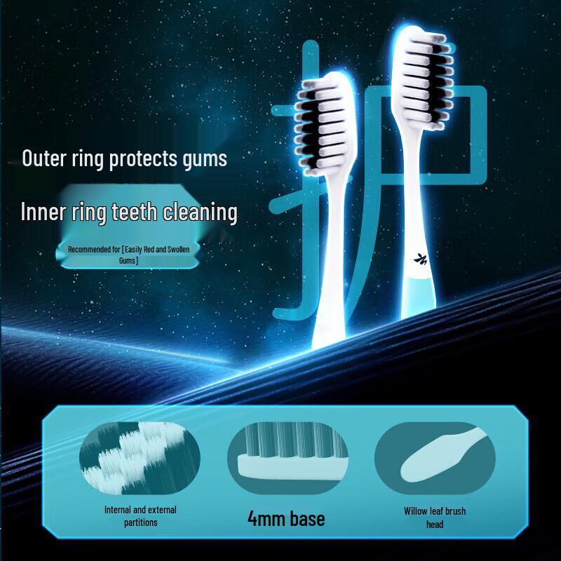 Yunnan Baiyao Jin Kou Jian Gum Health Soft Toothbrush 6-Pack