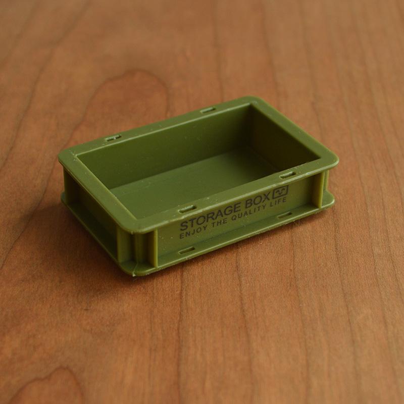 1 Piece Doll Accessories Toys  1/6 1/12 Dollhouse Miniature Furniture Storage Box Rack Model