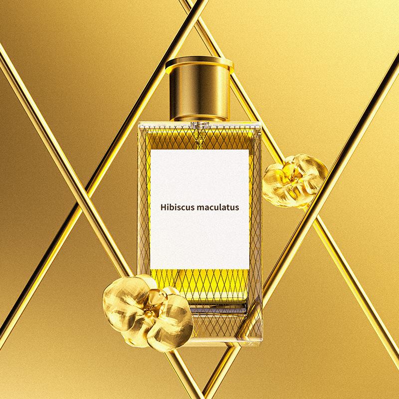 Wind Hibiscus Golden Xipu Fragrance Perfume Lasting Fragrance Women s Physical Souvenir New Women s Perfume 50ML