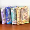 6Pcs Cute Stationery Set Portable Gift Box Kawaii Eraser Pencil Sharpener