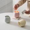 Best-Selling Ceramic Cup Scented Candle, 280g - Perfect Aromatic Wedding Favor or Birthday Gift with Plant Wax and Floral Fragrance.