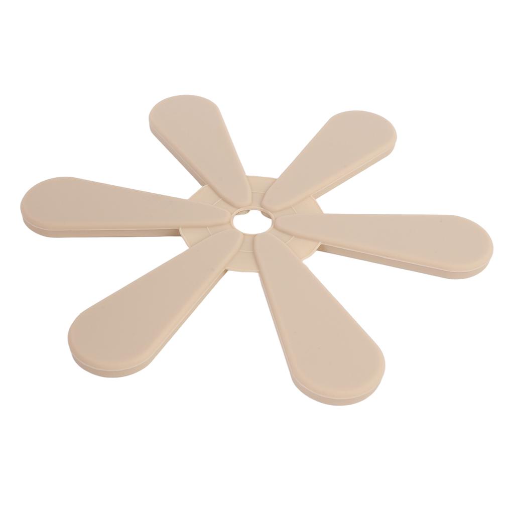 Silicone Trivet Mat Heat Resistant Pot Holder Non Slip Insulated Hot Pads for Hot Dishes Bowl Cup