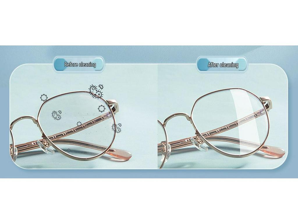 Ultrasonic Cleaner for Blue Light Glasses, Retainers, Razors, and Contact Lenses