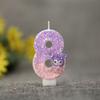 Number 0 Candle for Birthday , Baking Decoration Topper for Kids Party Supplies
