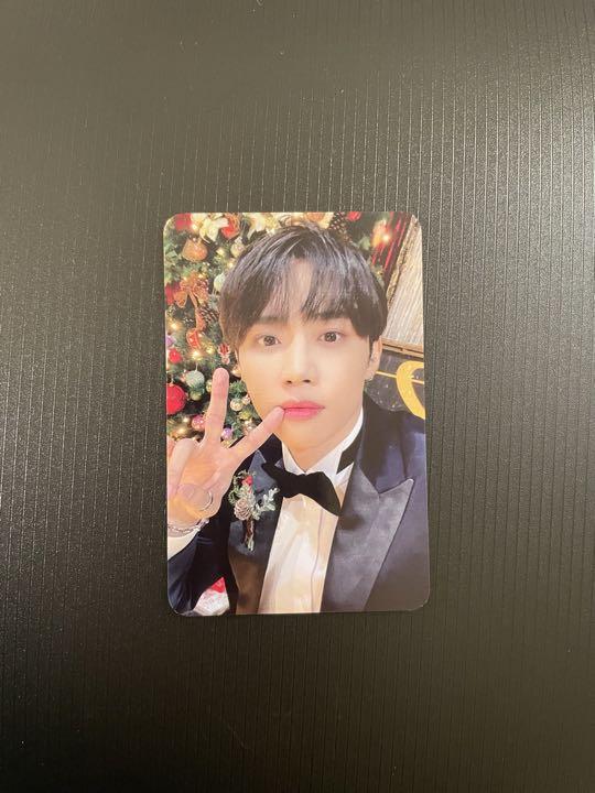 

[Б/У] theboyz sunwoo рождественский брелок торговая карточка