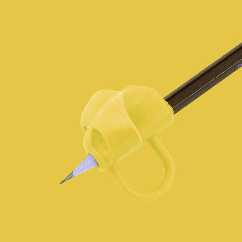 1 kus dětského držáku na tužku pro korekci psacího a držícího držení pera Nástroj Silikonový korektor psacího držení Kancelářské potřeby