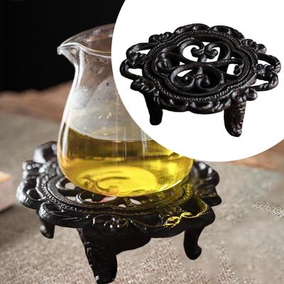 Sturdy Teapot Warmer, Vintage Design Tealight Warmer with Stable Holder for Villa Balcony, Hotel,
