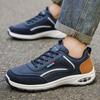 Fashion Men's Casual Sneakers 2025 Autumn Fashion Outdoor Running Shoes Comfortable Platform Non Slip Casual Shoes PU Leather Sneakers