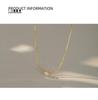 2023 Exquisite Four-Claw Zircon Stone Sterling Silver Necklace – Light Luxury Niche Clavicle Chain Trend