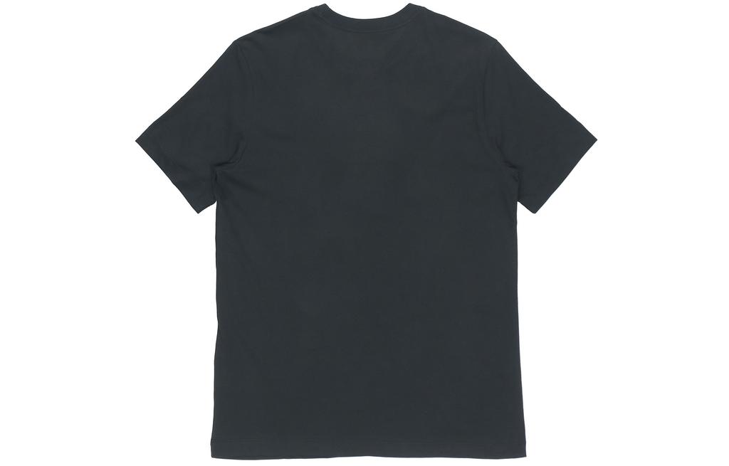 Nike T Shirts Men's Black Crew Neck Moderate Straight Fit CV1096-010